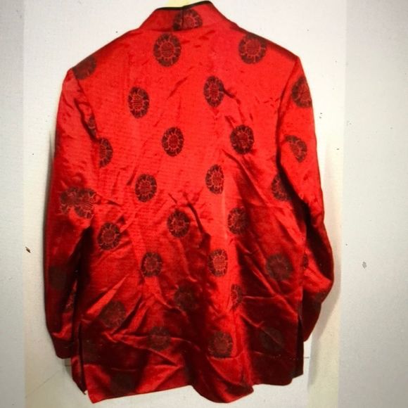 Tianliang XL Emperors red tunic blouse - Picture 4 of 7